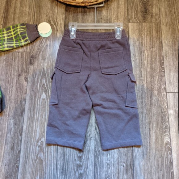 NWT Baby Boy (6-12M) - CHEROKEE 2pcs. Plaid Hoodie Set - Picture 7 of 8